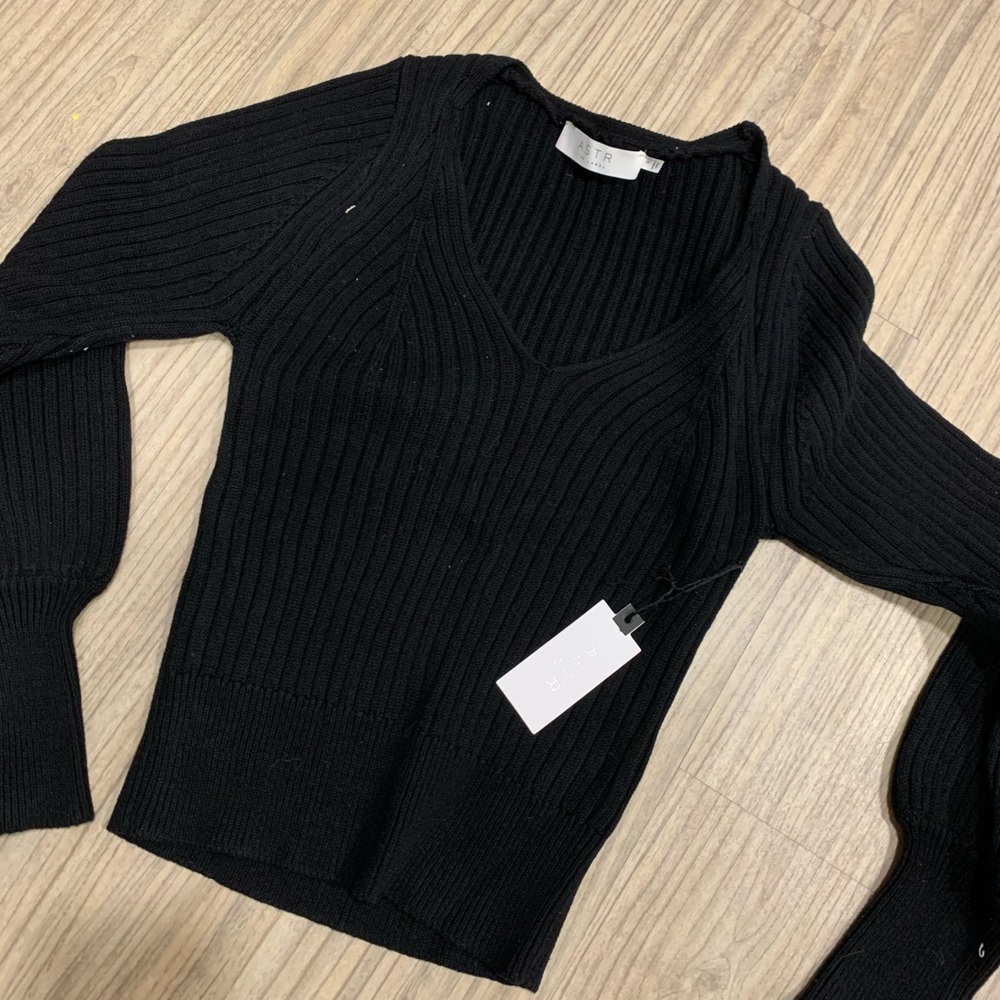 Black sweater